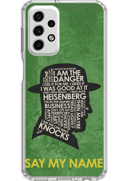 Samsung Galaxy A33 Uyumlu Şeffaf Kılıf Breaking Bad Tasarımlı