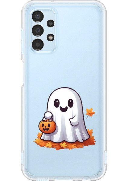 Samsung Galaxy A13 Uyumlu Şeffaf Kılıf New Minies 3 Tasarımlı