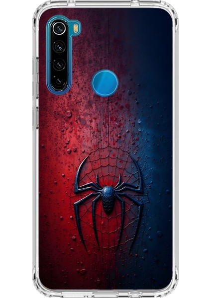 Xiaomi Redmi Note 8 Uyumlu Şeffaf Kılıf Spider-Man 3 Tasarımlı