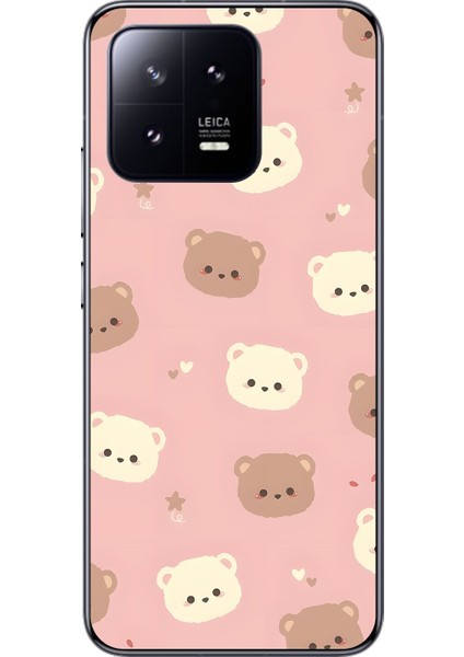 Xiaomi Mi 13 Uyumlu Şeffaf Kılıf Minies 1 Tasarımlı