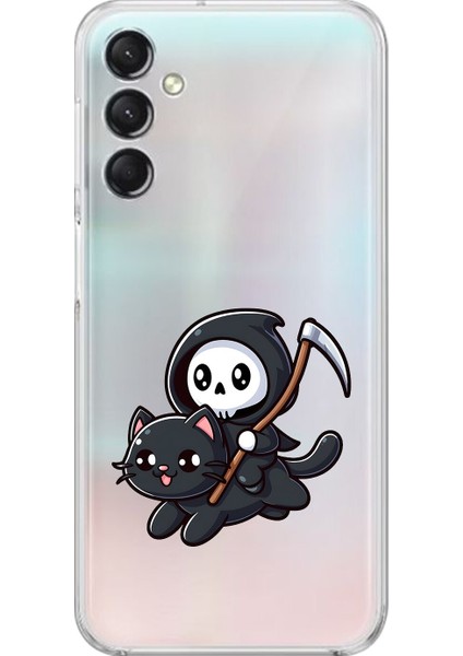 Samsung Galaxy A24 Uyumlu Şeffaf Kılıf New Minies 2 Tasarımlı