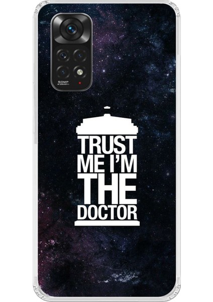 Xiaomi Redmi Note 11 Uyumlu Şeffaf Kılıf Doctor Who Tasarımlı