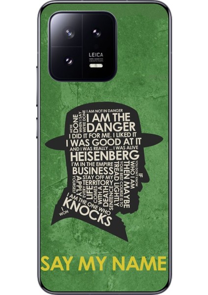 Xiaomi Mi 13 Uyumlu Şeffaf Kılıf Breaking Bad Tasarımlı