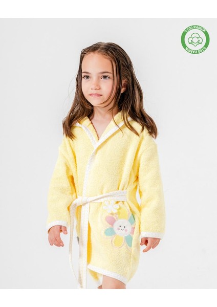 Çiçekli Bornoz Sarı fiyatları