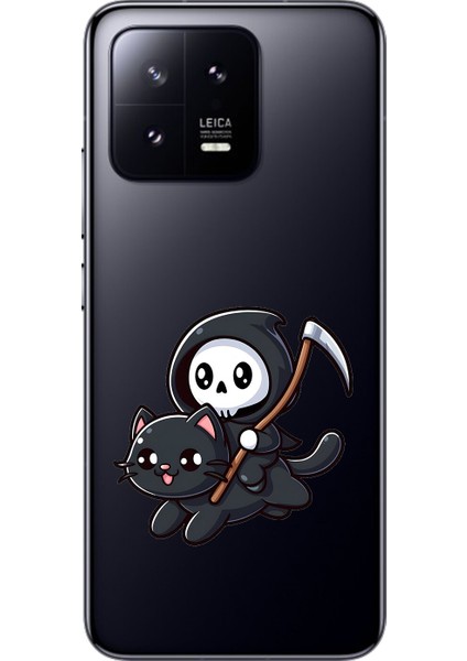 Xiaomi Mi 13 Uyumlu Şeffaf Kılıf New Minies 2 Tasarımlı