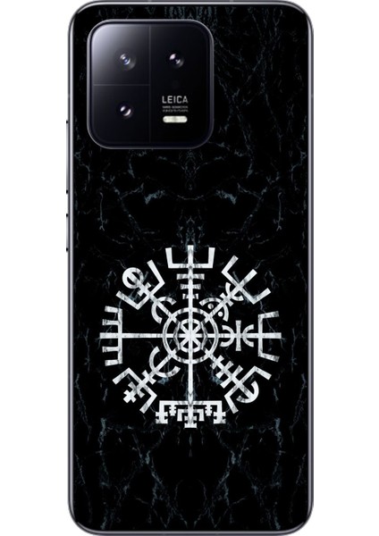Xiaomi Mi 13 Uyumlu Şeffaf Kılıf Nordic 1 Tasarımlı