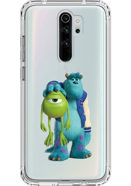 Xiaomi Redmi Note 8 Pro Uyumlu Şeffaf Kılıf Cartoon 15 Tasarımlı
