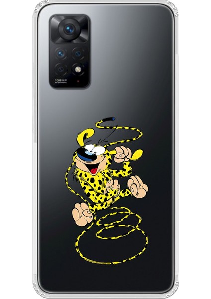 Xiaomi Redmi Note 11 Pro Uyumlu Şeffaf Kılıf Cartoon 9 Tasarımlı