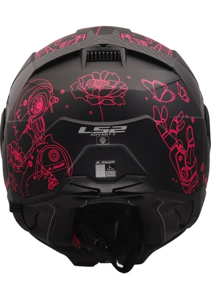 Advant 2 Sophıa Mat Siyah- Kask fırsatları