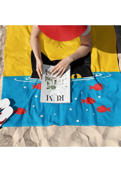 Fishy Business Plaj Havlusu indirimleri