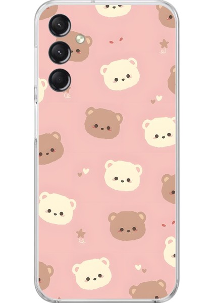 Samsung Galaxy A24 Uyumlu Şeffaf Kılıf Minies 1 Tasarımlı