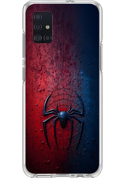 Samsung Galaxy A51 Uyumlu Şeffaf Kılıf Spider-Man 3 Tasarımlı