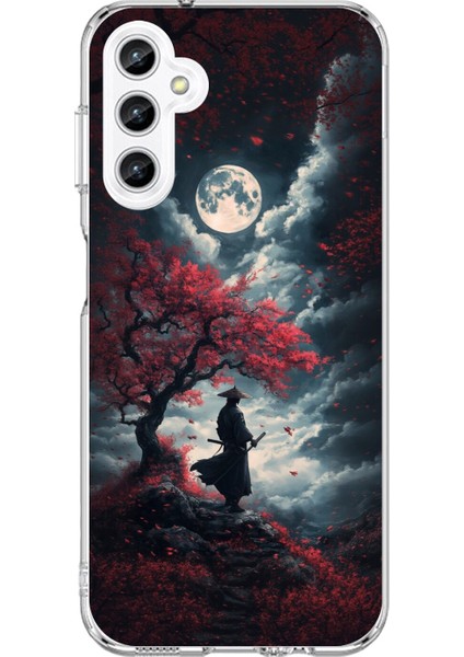 Samsung Galaxy A25 Uyumlu Şeffaf Kılıf Samurai 2 Tasarımlı