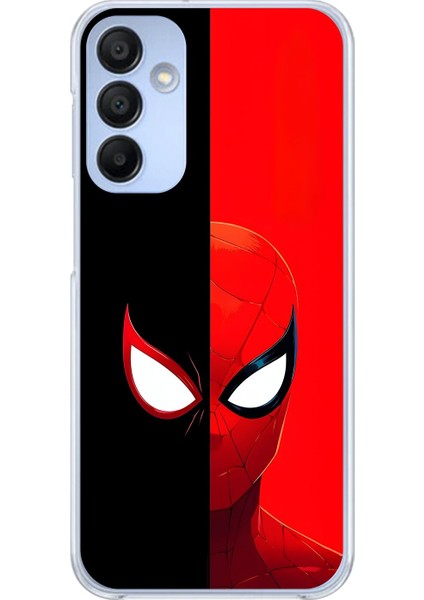 Samsung Galaxy A15 Uyumlu Şeffaf Kılıf Spider-Man 2 Tasarımlı