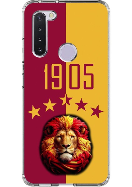 Samsung Galaxy A21 Uyumlu Şeffaf Kılıf 1905 Aslan Tasarımlı