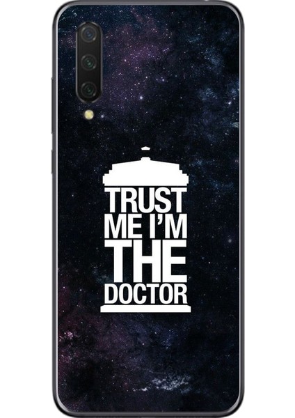 Xiaomi Mi 9 Lite Uyumlu Şeffaf Kılıf Doctor Who Tasarımlı