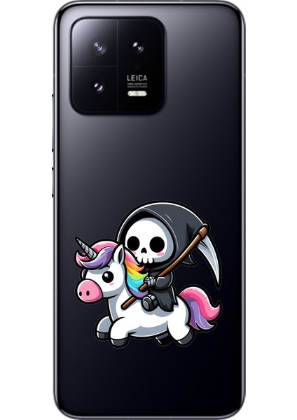 Xiaomi Mi 13 Uyumlu Şeffaf Kılıf New Minies 1 Tasarımlı
