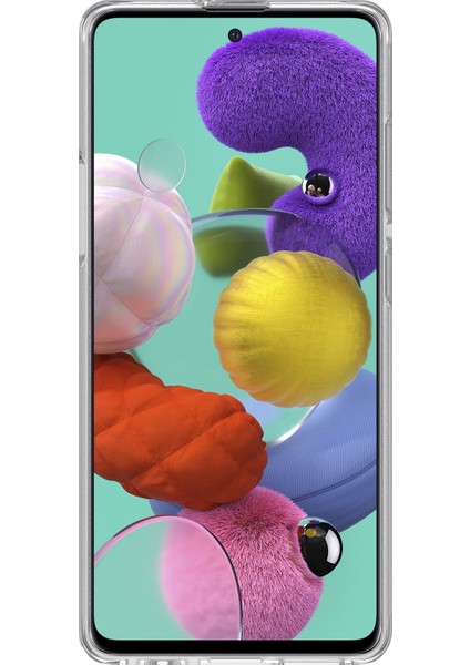 Samsung Galaxy A51 Uyumlu Şeffaf Kılıf Wallpaper 8 Tasarımlı fiyatları