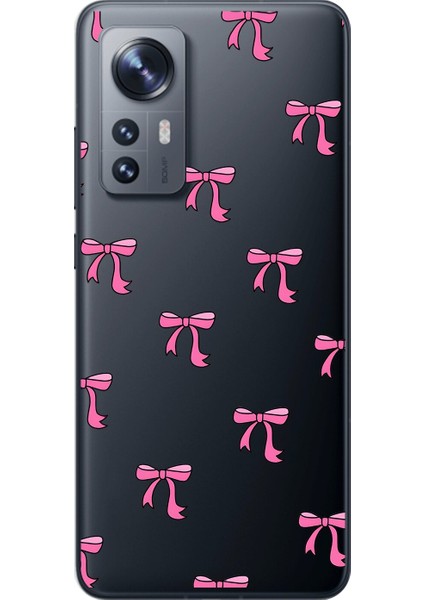Xiaomi Mi 12 Pro Uyumlu Şeffaf Kılıf Kurdele 3 Tasarımlı