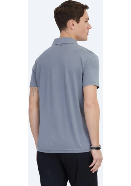 Gri Düz Regular Fit Casual Gömlek