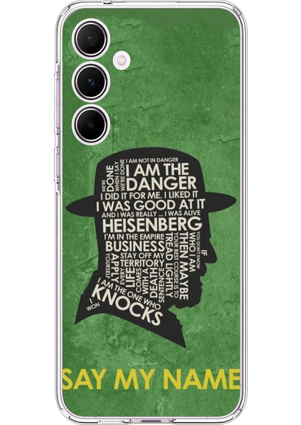 Samsung Galaxy A55 Uyumlu Şeffaf Kılıf Breaking Bad Tasarımlı
