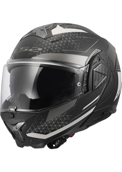 Advant 2 Astral Mat Gri-Siyah Kask