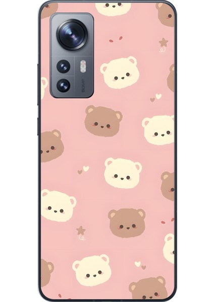 Xiaomi Mi 12 Pro Uyumlu Şeffaf Kılıf Minies 1 Tasarımlı