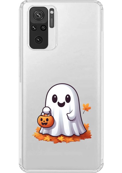 Xiaomi Redmi Note 10 Uyumlu Şeffaf Kılıf New Minies 3 Tasarımlı