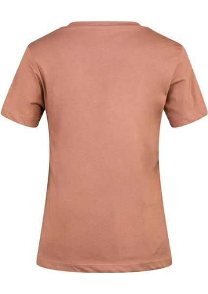 Alone Baskılı V Yaka Kadın T-Shirt 413 modelleri