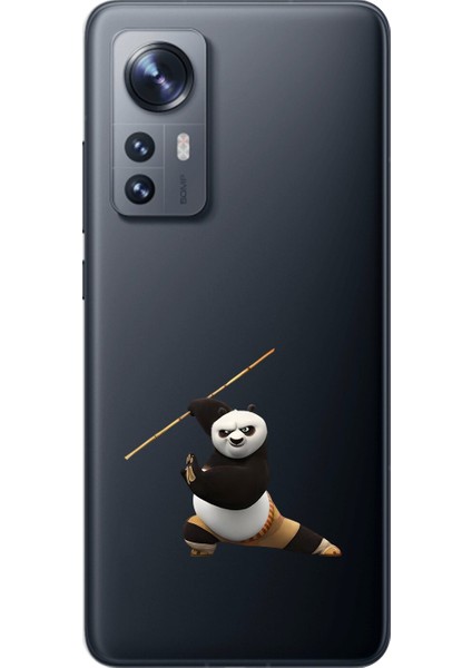 Xiaomi Mi 12 Pro Uyumlu Şeffaf Kılıf Cartoon 7 Tasarımlı
