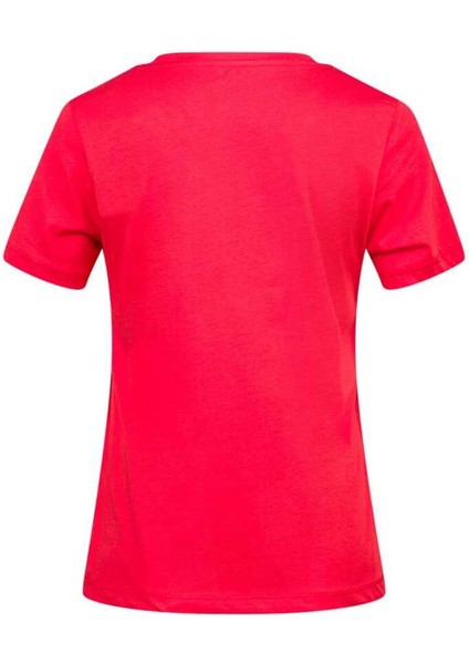 Alone Baskılı V Yaka Kadın T-Shirt 413 modelleri