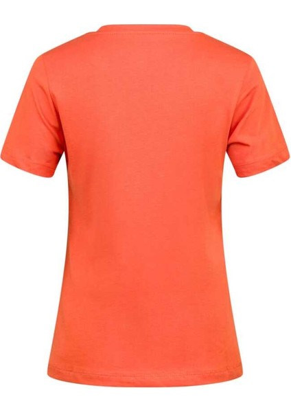 Alone Baskılı V Yaka Kadın T-Shirt 413 modelleri