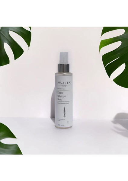 % 100 Doğal Biberiye Suyu Saç Toniği 150 ml