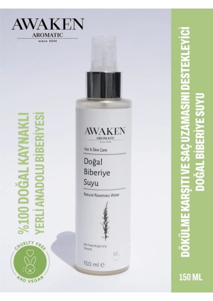 % 100 Doğal Biberiye Suyu Saç Toniği 150 ml modelleri