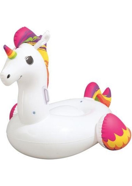 Renkli Pegasus Binici 150X117 cm - 41114, Eğlenceli ve Şık Tasarım ile Keyifli Kullanım