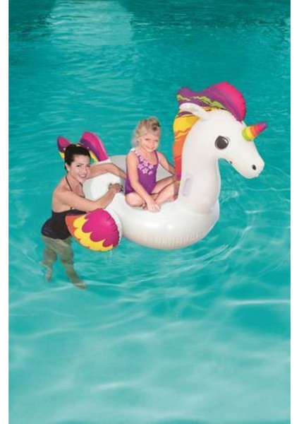 Renkli Pegasus Binici 150X117 cm - 41114, Eğlenceli ve Şık Tasarım ile Keyifli Kullanım fiyatları