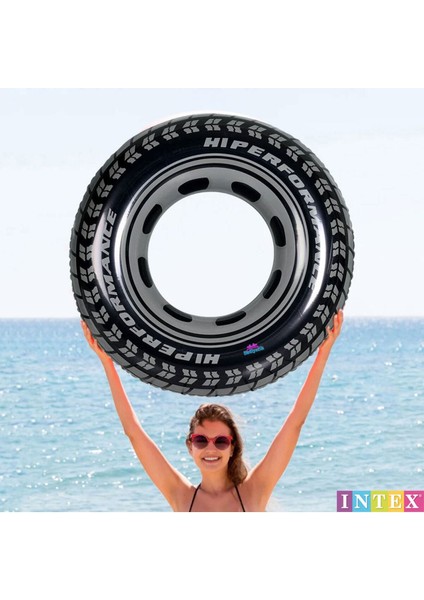 Dev Lastik Simit, Yetişkin Havuz ve Deniz Keyfi Için 91 Cm, Siyah Renk fiyatları