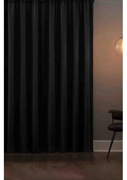 Siyah Işık Geçirmez Blackout Karartma Perde