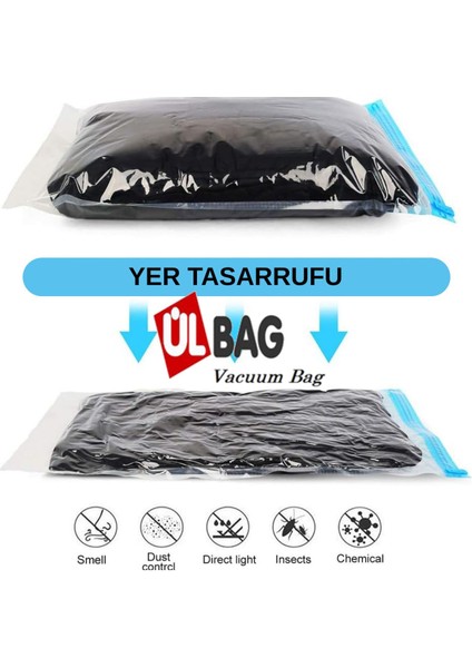 3'lü Vakumlu Seyahat Poşet Seti – Çorap, Yastık, Nevresim, Havlu, Iç Çamaşırı fiyatları
