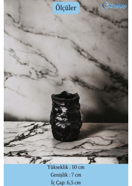 Şık Siyah Makyaj Organizeri ve Fırçalık, Düzenli ve Kullanışlı Tasarım fiyatları