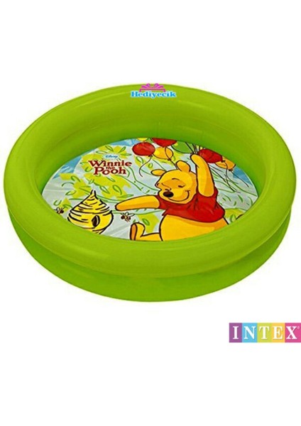 Sevimli Winnie The Pooh Desenli Mini Bebek Havuzu 61X15 cm