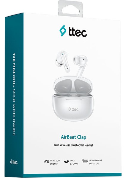 Airbeat Clap Gerçek Kablosuz Tws Bluetooth Kulaklık- 2KM160