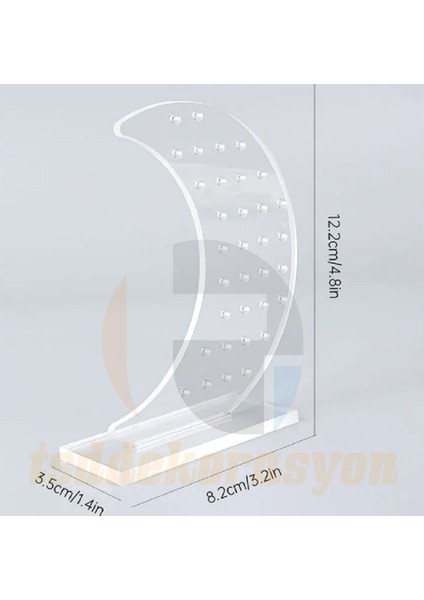 Şeffaf Takı ve Küpe Organizeri, Teşhir Standı, Pleksi Takı Düzenleyici fiyatları