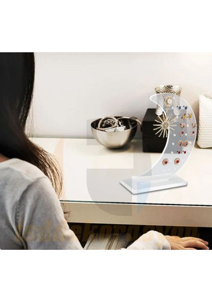 Şeffaf Takı ve Küpe Organizeri, Teşhir Standı, Pleksi Takı Düzenleyici modelleri