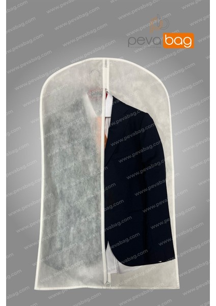 Beyaz Takım Elbise Kılıfı 5'li, 62X102 Cm, Hafif ve Dayanıklı, Şık Koruma Seti fiyatları
