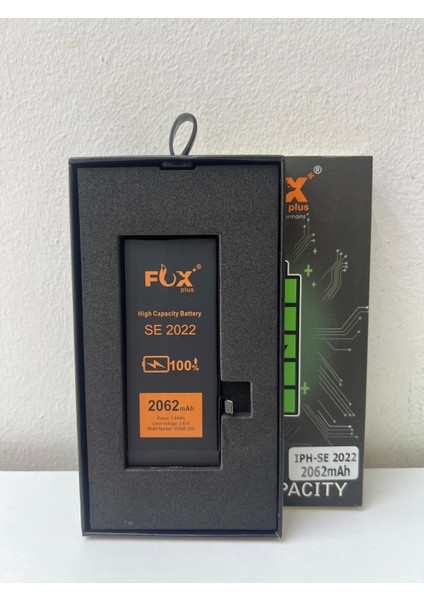 Fox+Plus Iphone SE2022 Batarya
