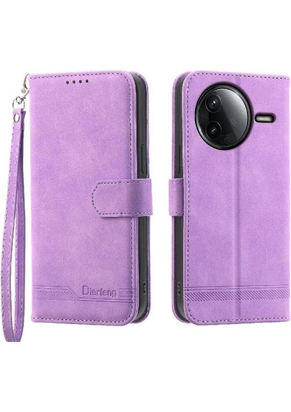 Xiaomi Poco F7 Ultra Manyetik Kapatma Bileklik Premium Için Flip Case (Yurt Dışından)
