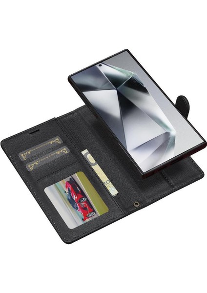 Samsung Galaxy S22 Için Flip Case Ultra Ayrılabilir 2 1 Cüzdan Kılıf Pu (Yurt Dışından) modelleri