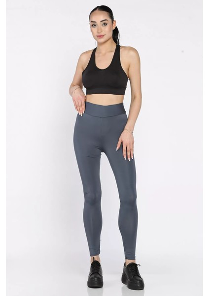 Yüksek Bel Likralı Tayt P-00017424