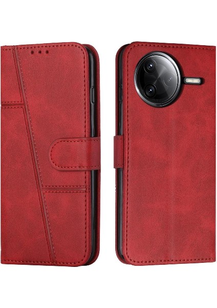 Xiaomi Poco F7 Pro Darbeye Kapak Kapak Tam Koruma Pu (Yurt Dışından)